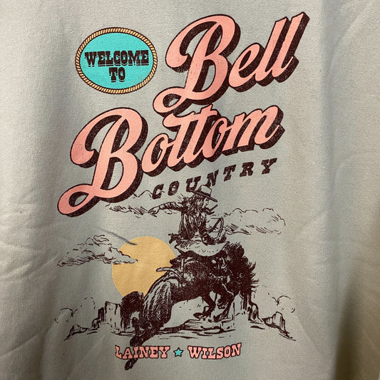 Lainey Wilson Bell Bottom Country Hoodie size XL