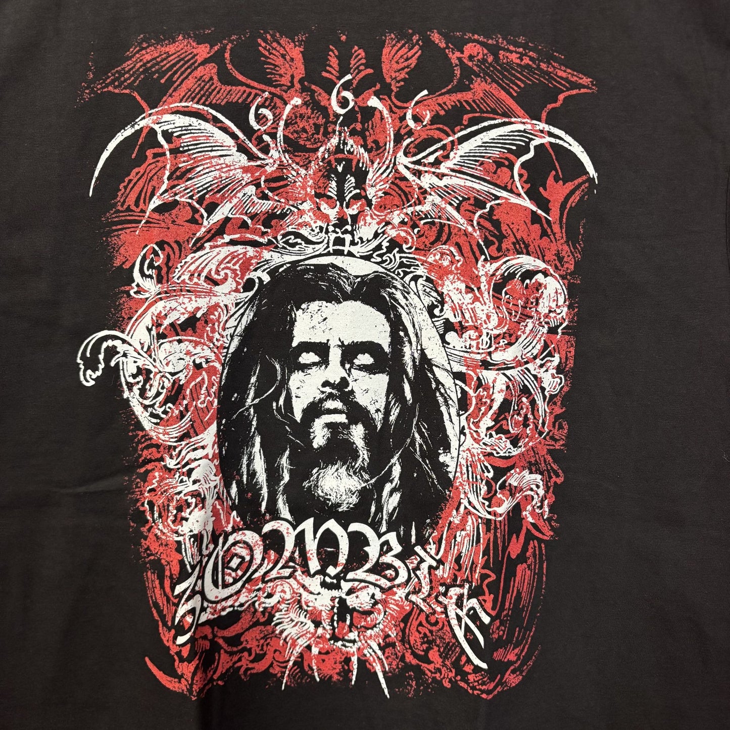 Rob Zombie 666 Black Graphic T-Shirt XL