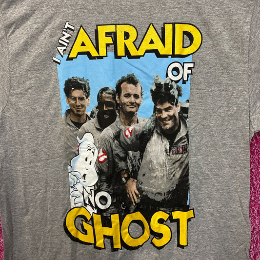 Ghostbusters I Aint Afraid of No Ghost Movie Promo Tee L