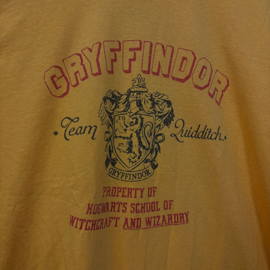 Harry Potter Gryffindor Team Quidditch Tshirt Size medium
