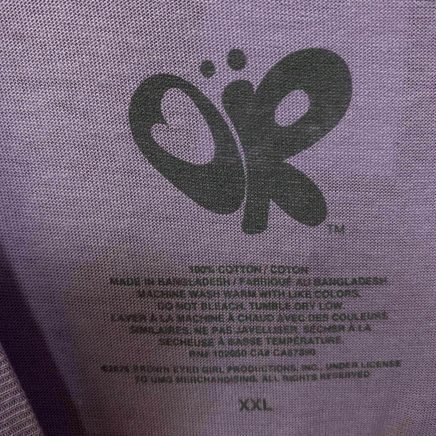 Olivia Rodrigo "Spills Her Guts LIVE!" Graphic T-shirt 2XL
