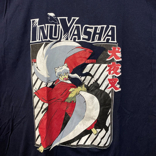 InuYasha the Demon Dog Tessaiga the Wind Scar Anime Tee L