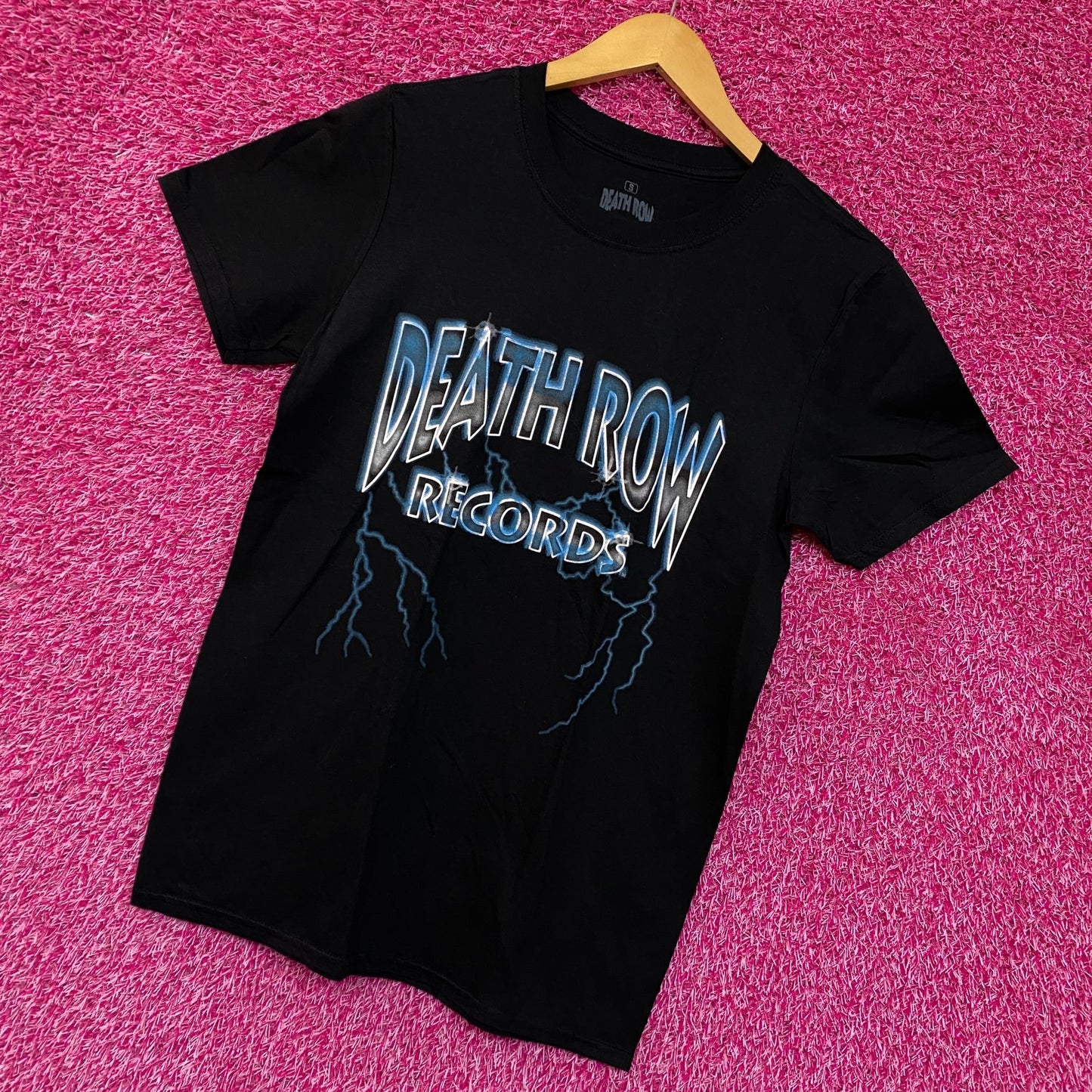 Death Row Records Logo Hip Hop Tshirt size small