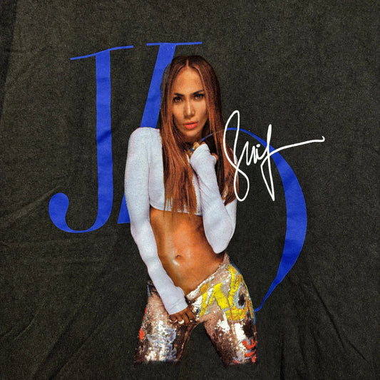 Jennifer Lopez JLO Signature Poster Dance Pop Tee M/L
