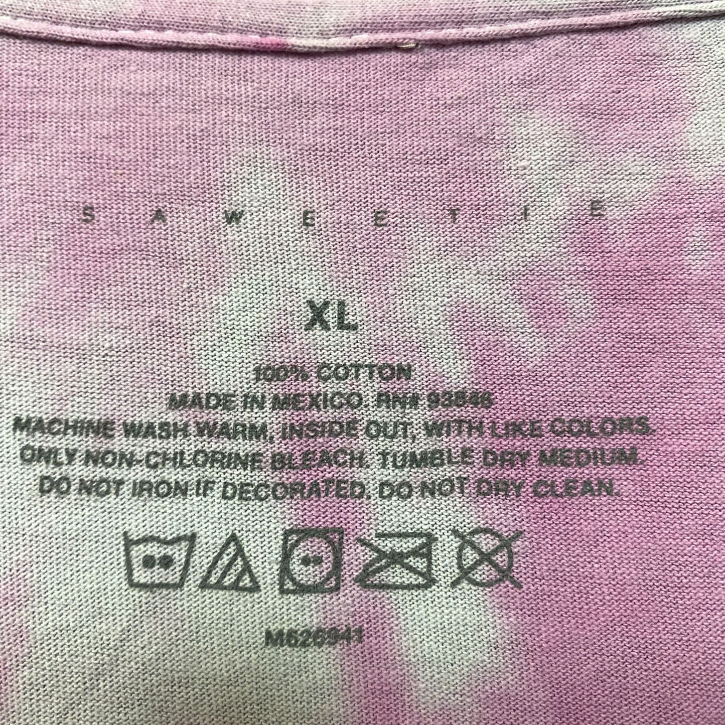 Saweetie Icy Wifey ICY GRL High Maintenance Rap Tie Dye XL