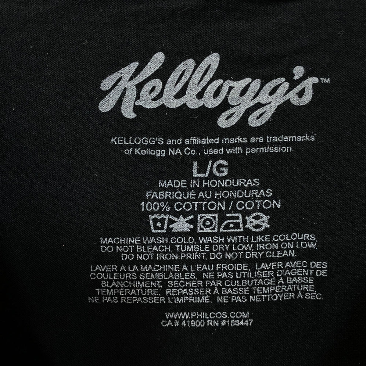 Kellogg's Frosted Flakes Tony the Tiger Graphic T-Shirt Large