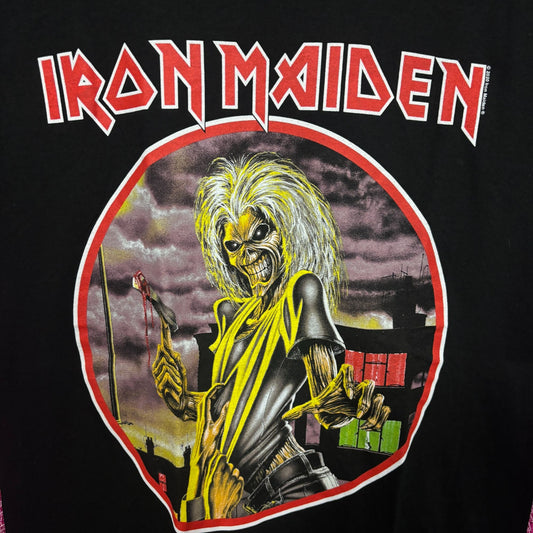 Iron Maiden Killers Album Cover Art Heavy Metal Tee M
