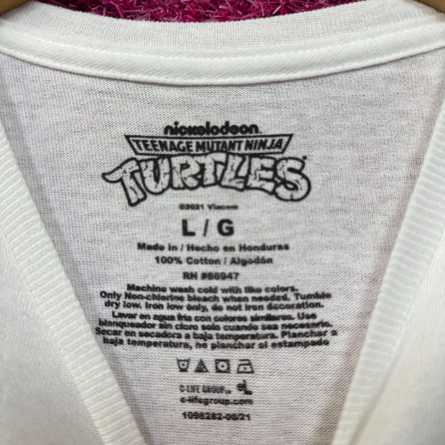 Teenage Mutant Ninja Turtles Brothers Animated Series Tee L
