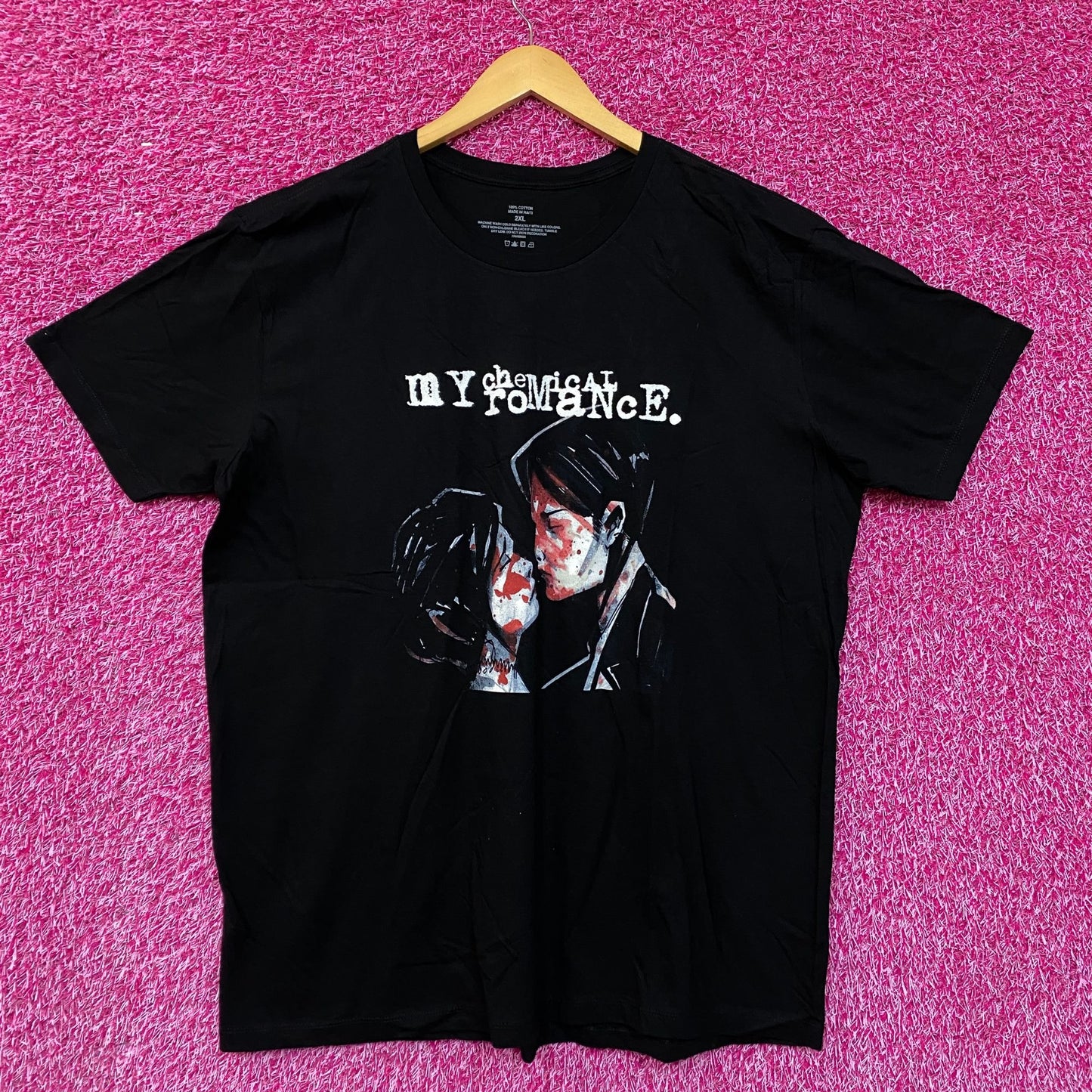My Chemical Romance Three Cheers for Sweet Revenge Emo Tee 2X