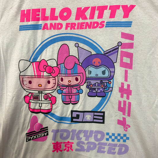 Sanrio Hello Kitty and Friends Tokyo Speed Graphic T-Shirt XL