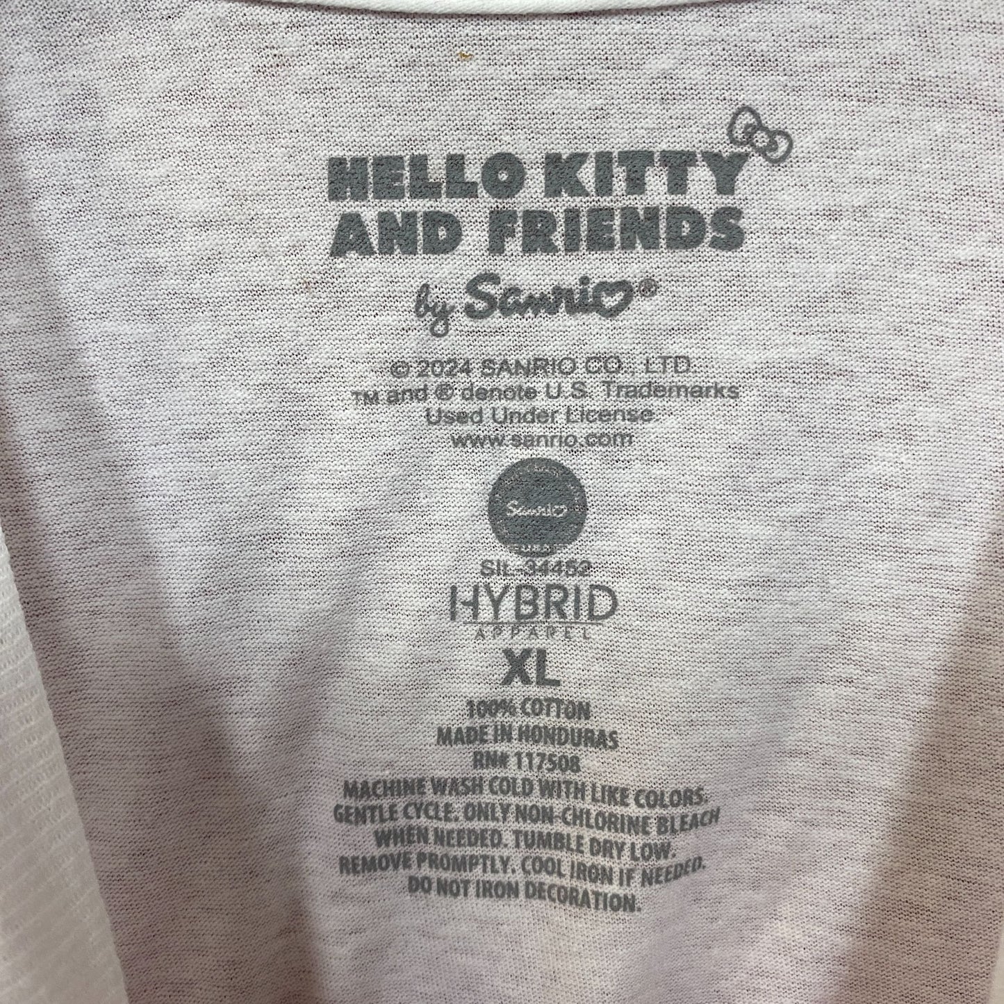 Sanrio Hello Kitty and Friends Tokyo Speed Graphic T-Shirt XL