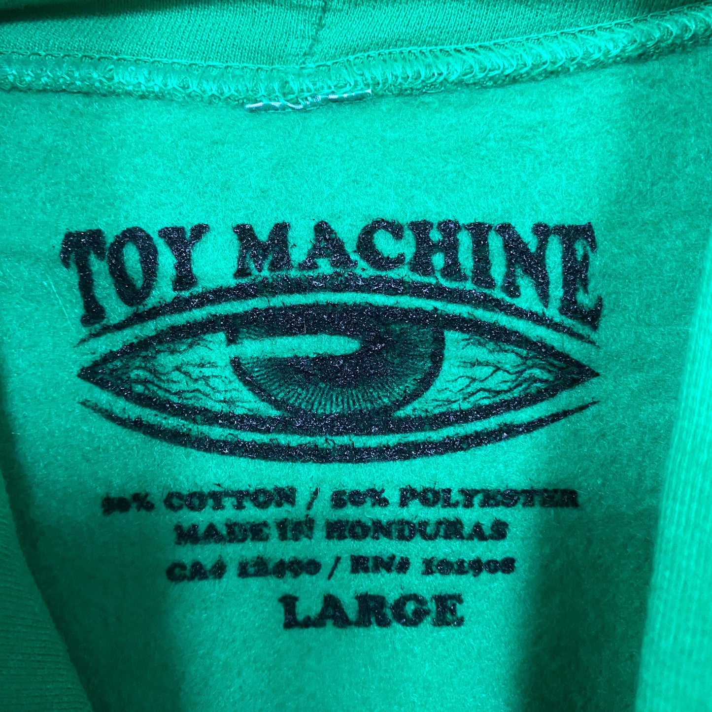 Toy Machine Fist Logo Graphic Hoodie Large