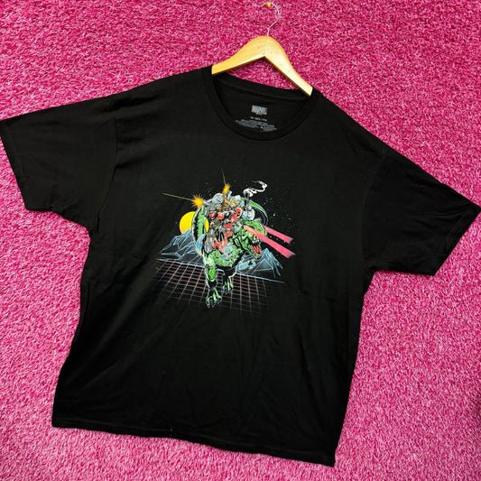 Deadpool Riding a Trex T-shirt size 2xl