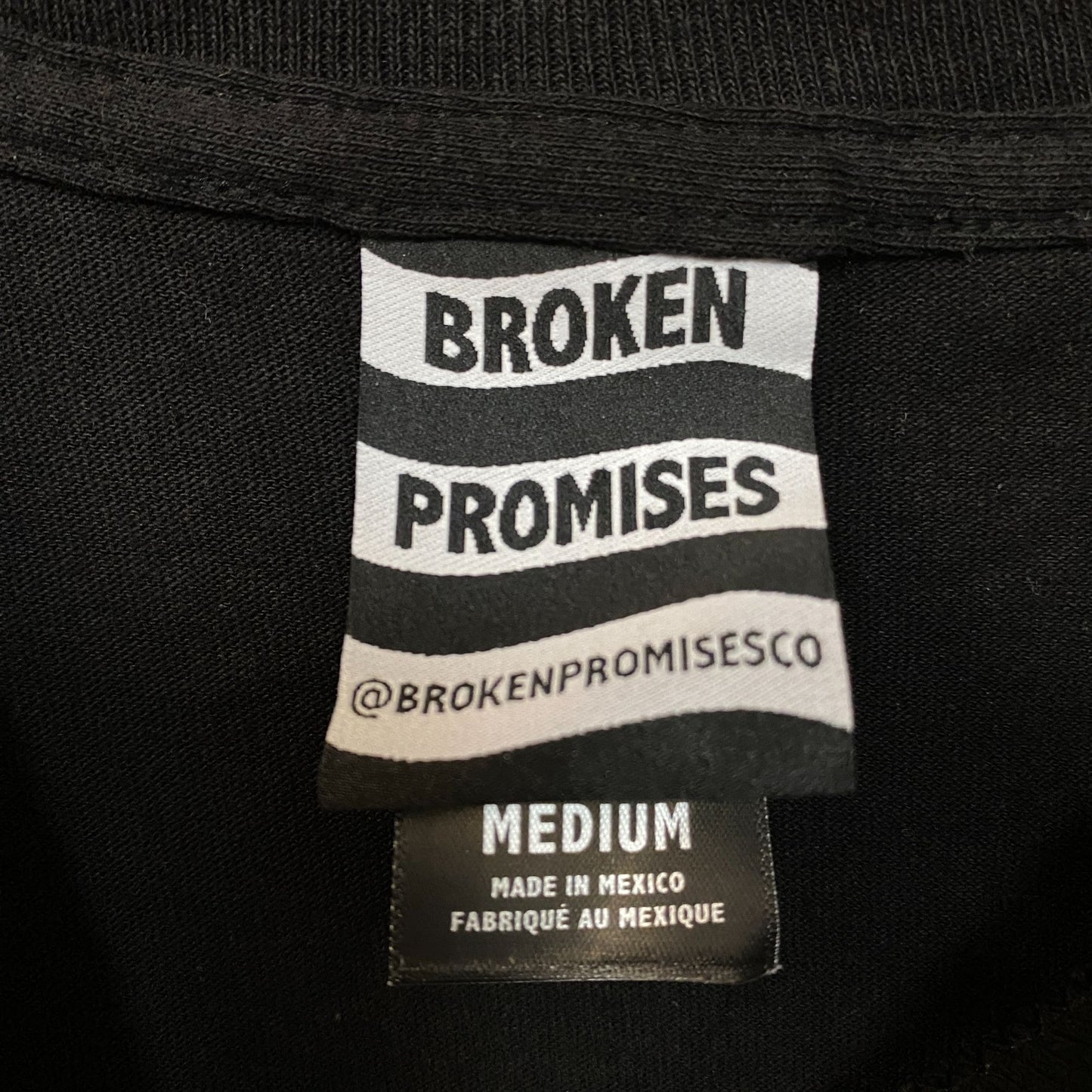 Broken Promises Heaven Can Wait Longsleeve T-Shirt Medium