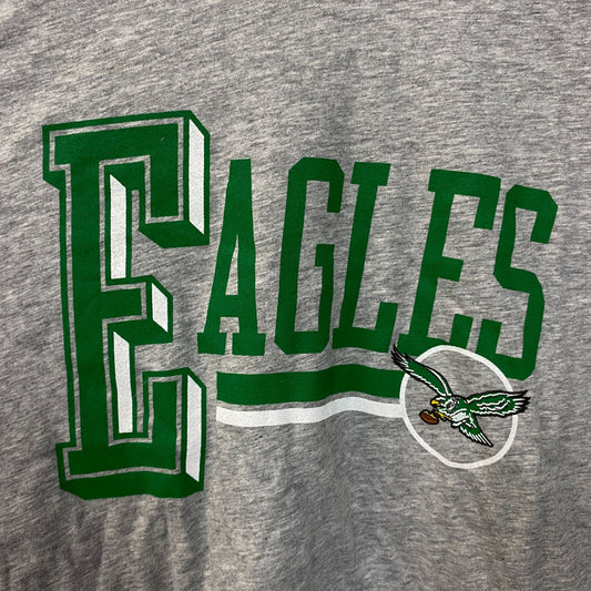 Junk Food Clothing Philadelphia Eagles Field Goal Long Sleeve Crop Large