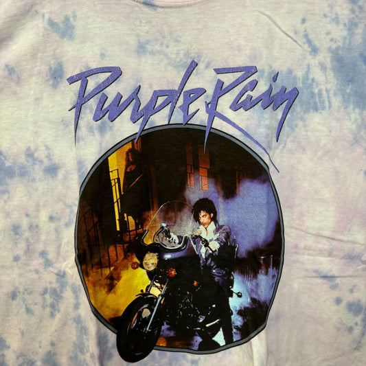 Prince and the Revolution Purple Rain Soul Rock Tie Dye XL