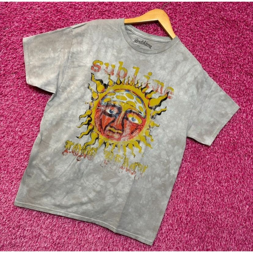 Sublime 40 oz to Freedom Cover Art Ska Rock Tie Dye L