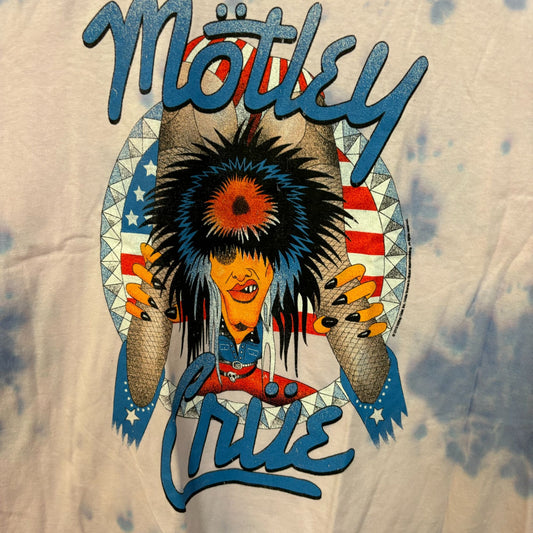 Motley Crue Girl Girls Girls Animated Heavy Metal Tie Dye XL