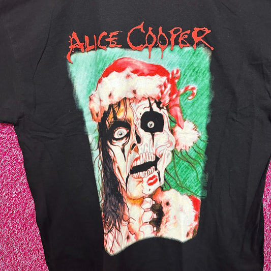 Alice Cooper Santa Claws is Coming to Town Xmas Album Tee 2X