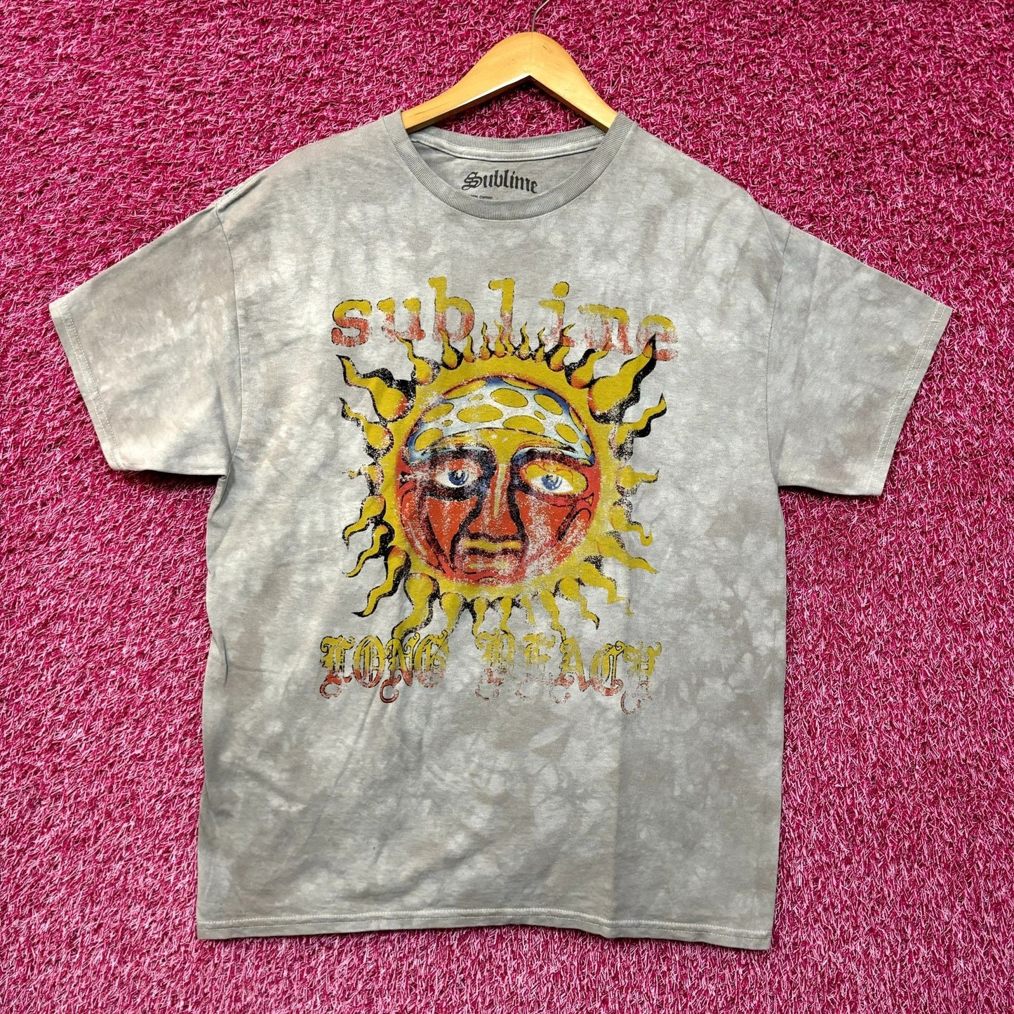 Sublime 40 oz to Freedom Cover Art Ska Rock Tie Dye L