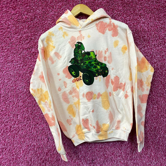 Gorillaz Self-Titled Album Cover Tie-Dye Hoodie Size Small