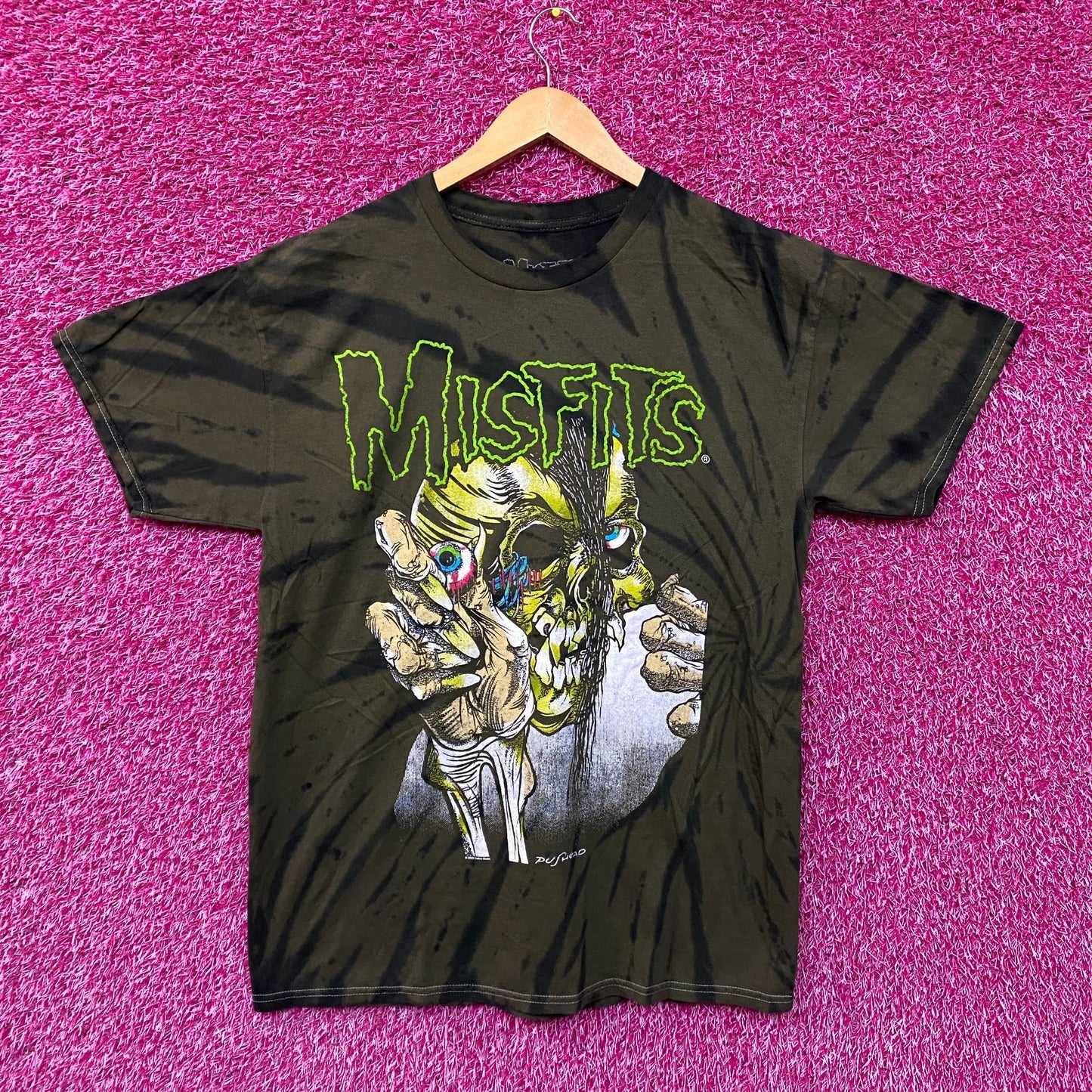 Misfits Mommy Can I Go Out & Kill Tonight Oversize Tie Dye S
