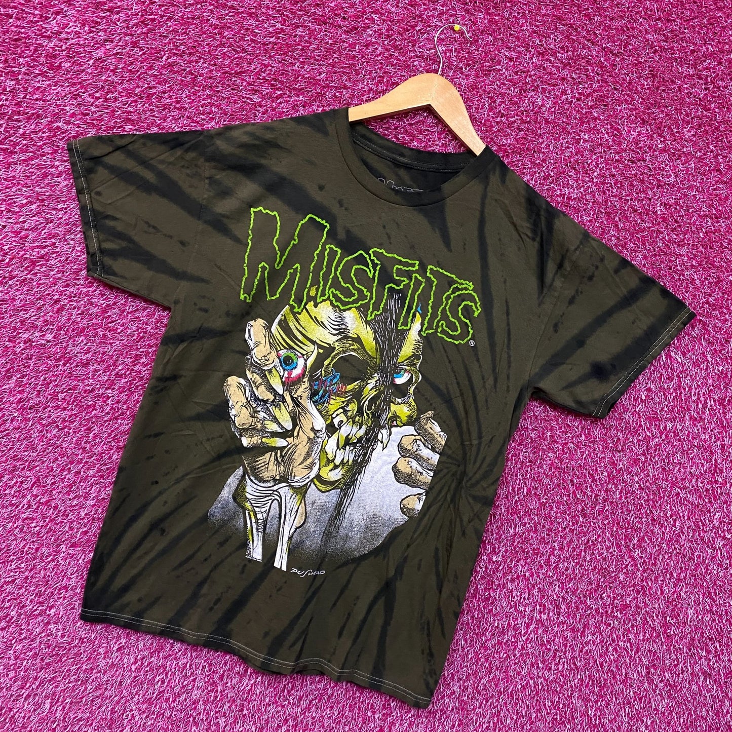 Misfits Mommy Can I Go Out & Kill Tonight Oversize Tie Dye S