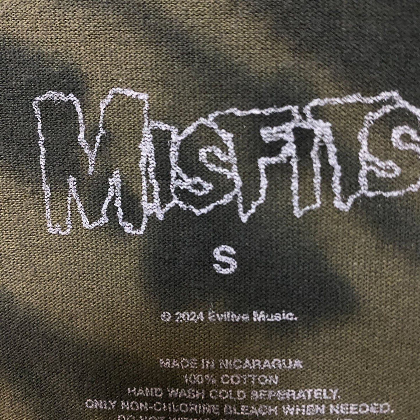 Misfits Mommy Can I Go Out & Kill Tonight Oversize Tie Dye S