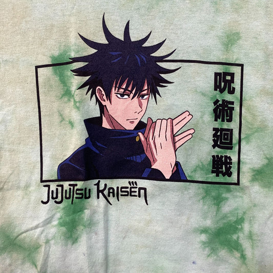 Jujutsu Kaisen Megumi Fushiguro Tie Dye T-Shirt Small