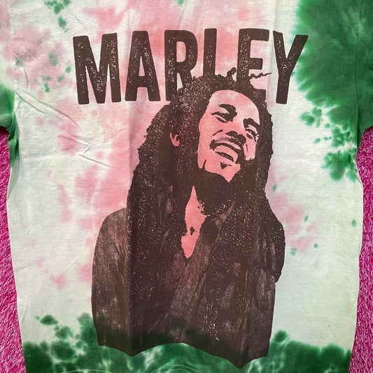 Bob Marley One Love Jamaican Reggae Poster Tie Dye 1X