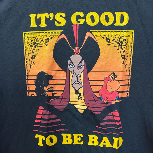 Disney Aladdin Jafar It's Good to Be Bad Graphic T-Shirt 2XL