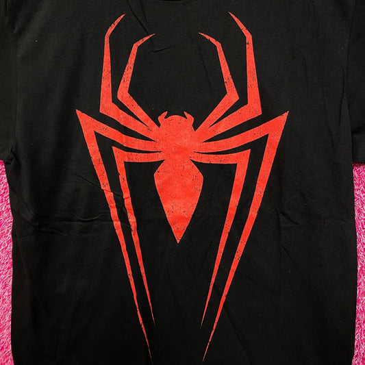 Spider-Man Miles Morales Costume Marvel Comics Tee L