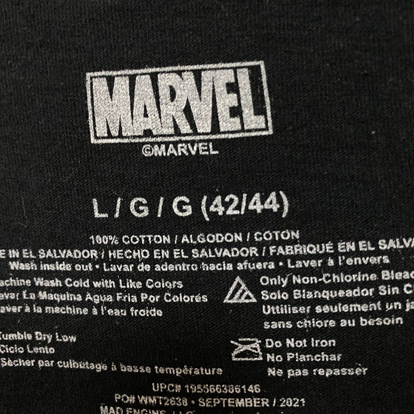 Spider-Man Miles Morales Costume Marvel Comics Tee L
