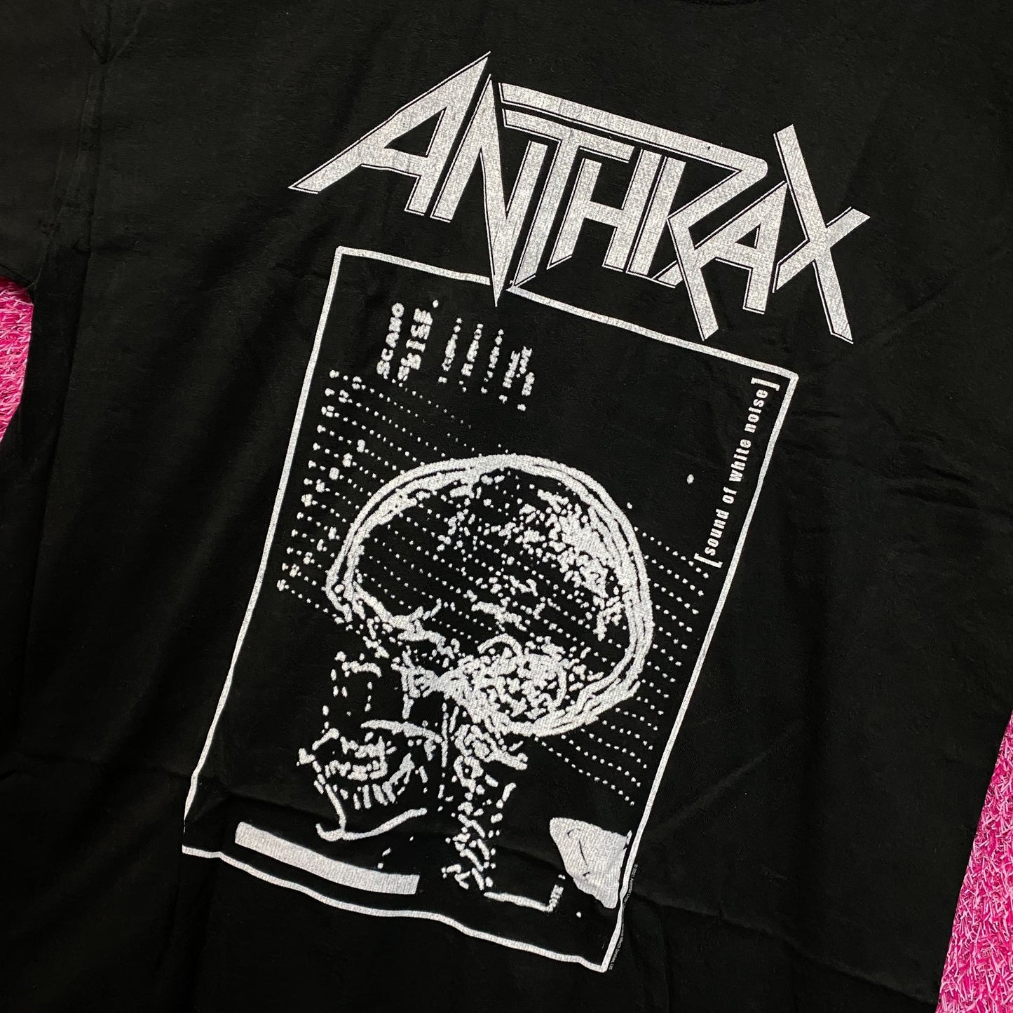 Anthrax Sound of White Noise Metal Rock Tshirt size Extra Large