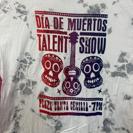 Coco Día De Los Muertos Poster tiedye T-shirt size 2XL.