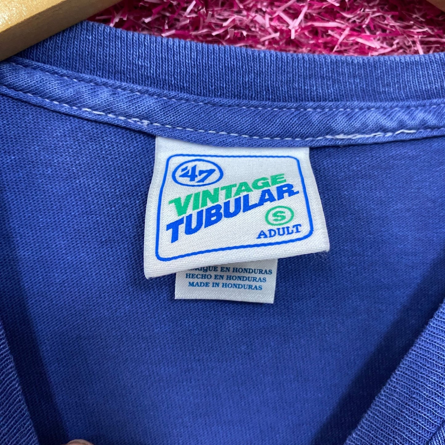 University Of Kansas Jayhawks '47 Brand Blue T-Shirt Small