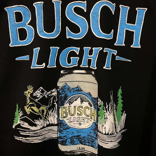 Busch Light Country Mountain Spring Beer Promo Oversized Crewneck Sweatshirt XL