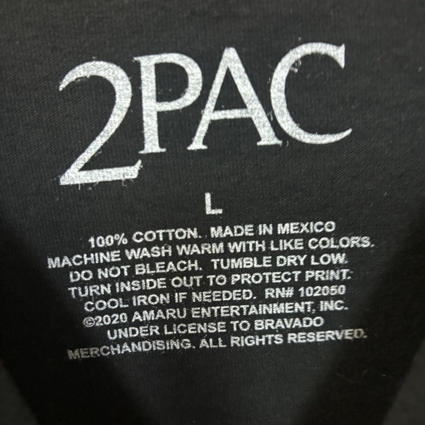 2Pac Shakur 2Pacalypse Now Thug Life Rap Tee large
