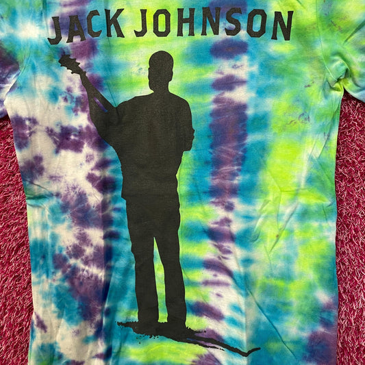 Jack Johnson Hollywood Bowl Indie Pop Rock Concert Tie Dye S