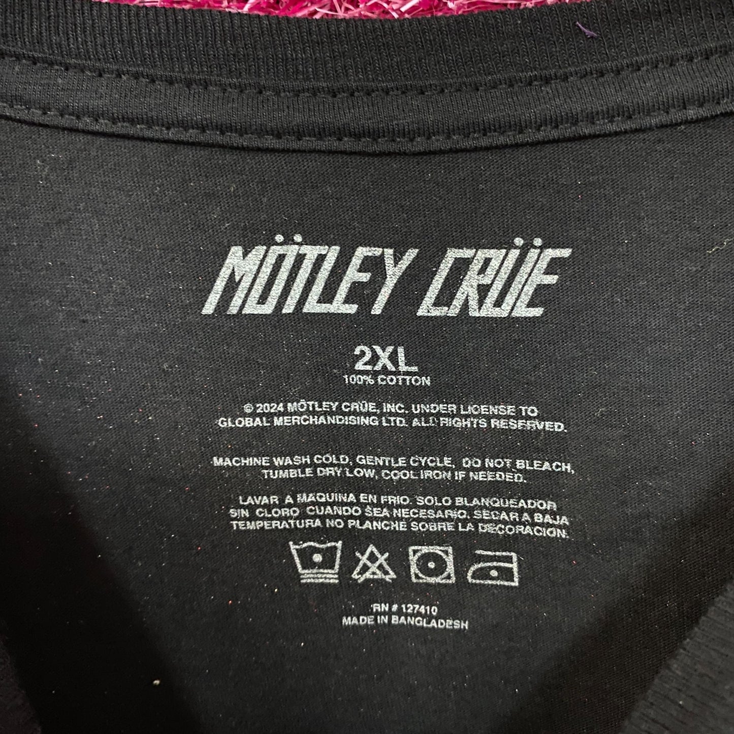 Mötley Crüe Höllywood Takeöver Heavy Metal T-Shirt 2XL