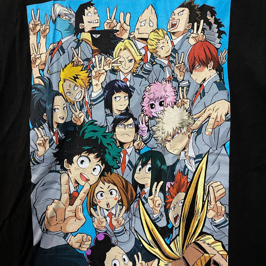 My Hero Academia/ Boku No Hero Academia Class 1A Anime T-Shirt Medium
