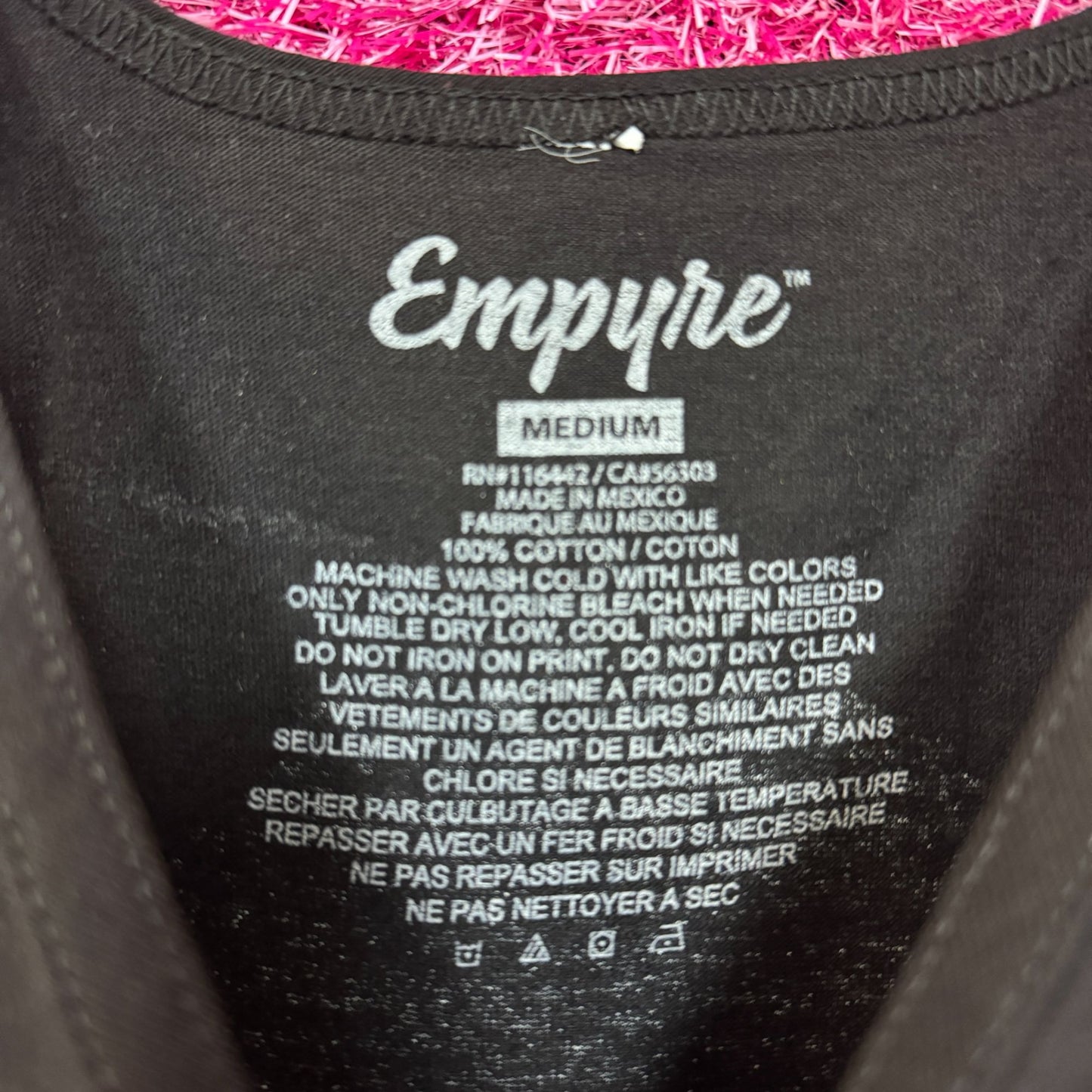 Empyre Trusted Surplus Goods Since 99 Rose Thorn Tank Top M