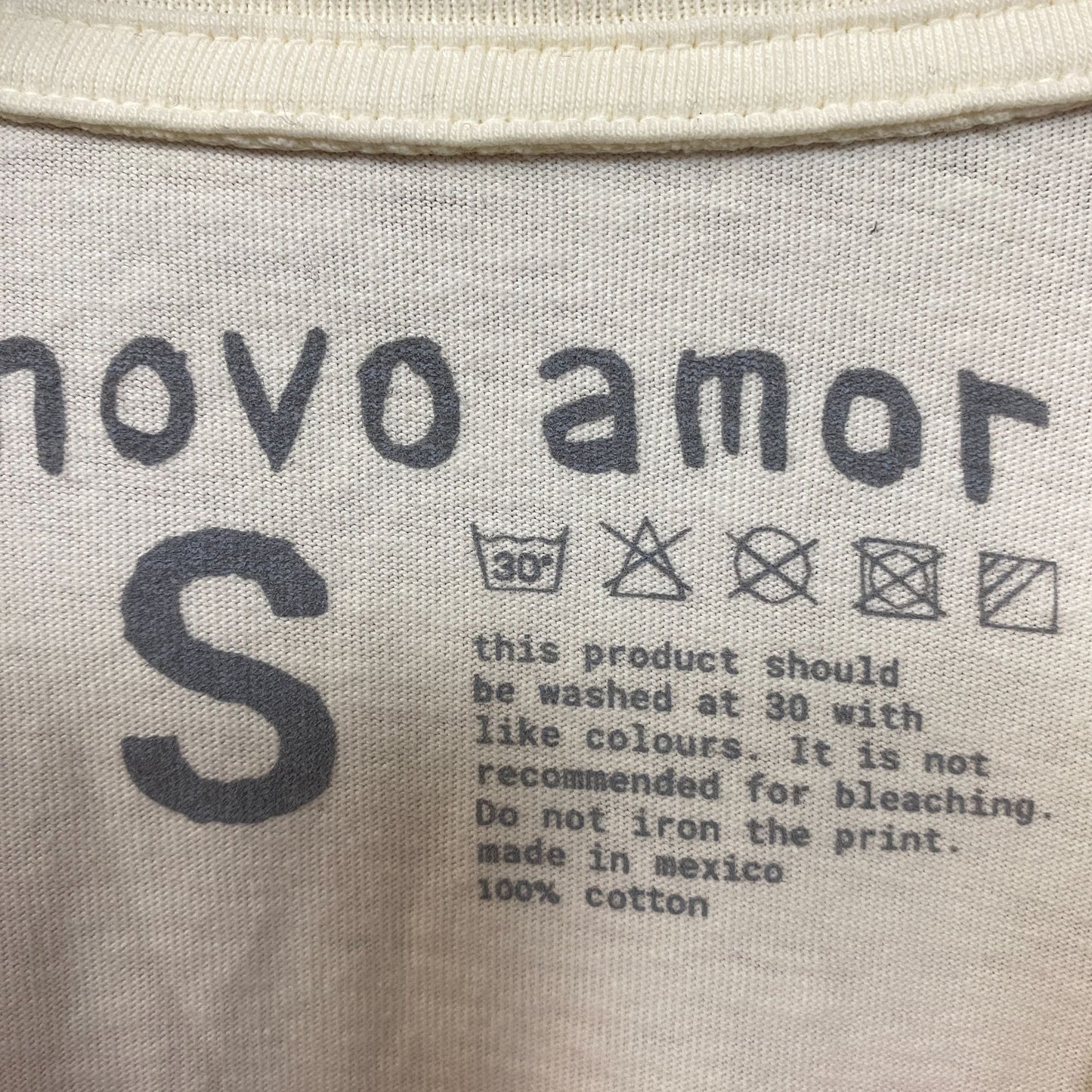 Novo Amor The Collapse Rock Long Sleeve Shirt Small