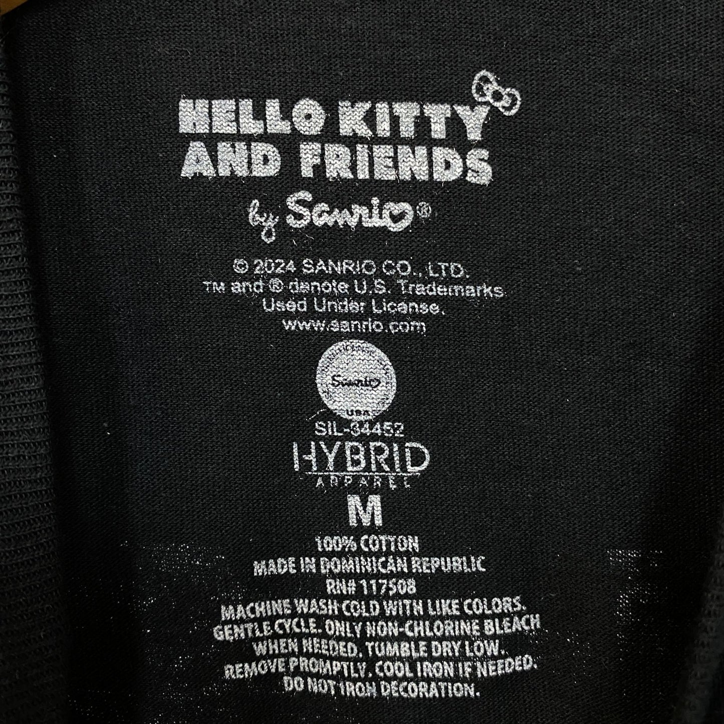 Sanrio Hello Kitty And Friends Tokyo Speed Race Kawaii T-Shirt Medium