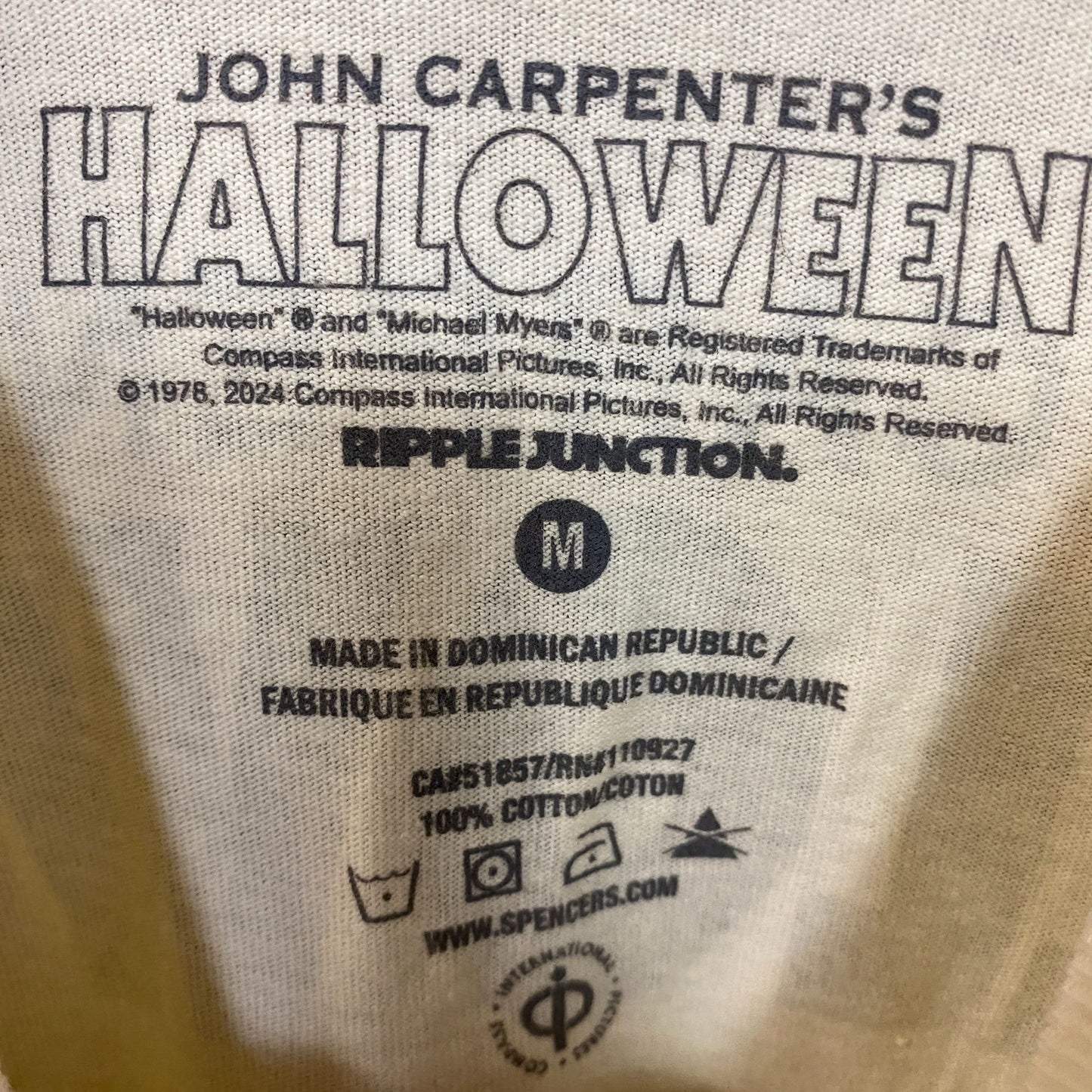 Bloody Disgusting x Michael Myers Double Sided Horror T-Shirt Medium