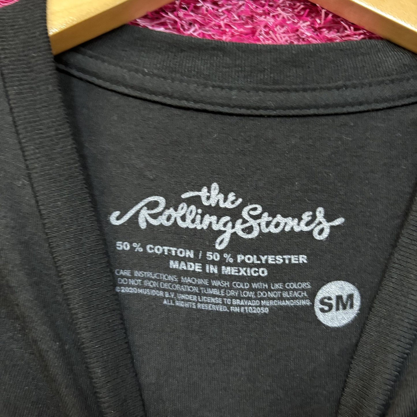 The Rolling Stones North American Tout 1975 Rock tee size small