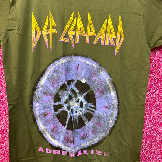 Def Leppard Adrenalize Album Cover Heavy Metal Band Tee M