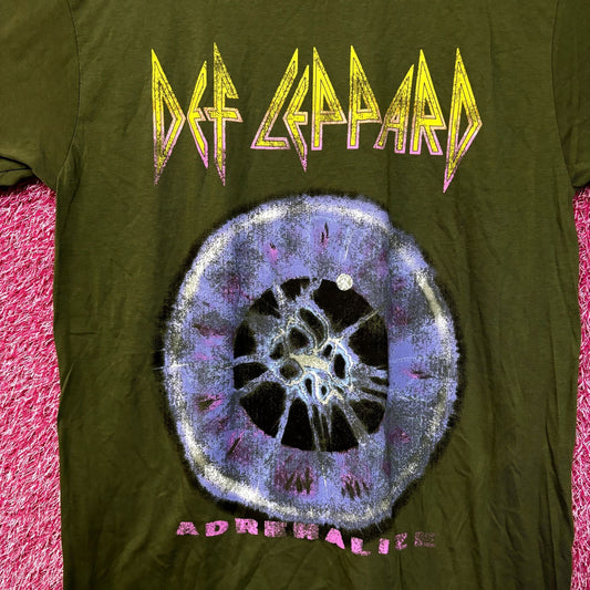 Def Leppard Adrenalize Album Cover Art Heavy Metal Tee L