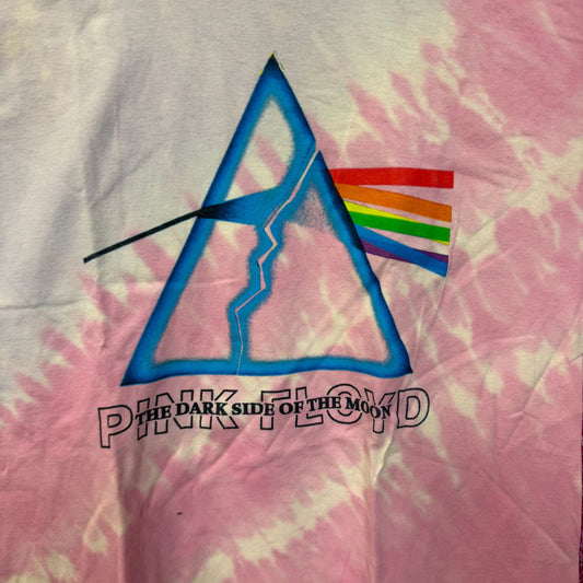 Pink Floyd The Dark Side of the Moon Album Rock Tie Dye M