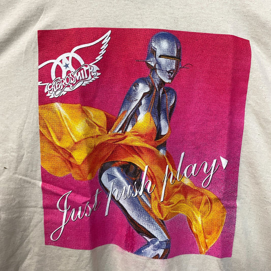 Aerosmith Just Push Play Rock Tshirt size Extra Large
